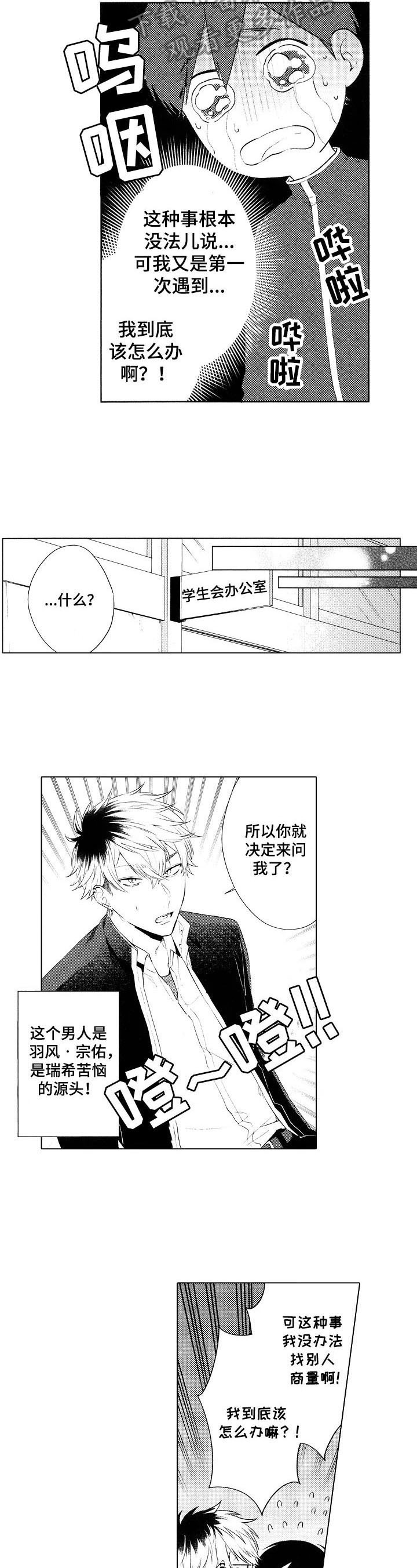 《我的学生会长》第6章倾诉 第8页