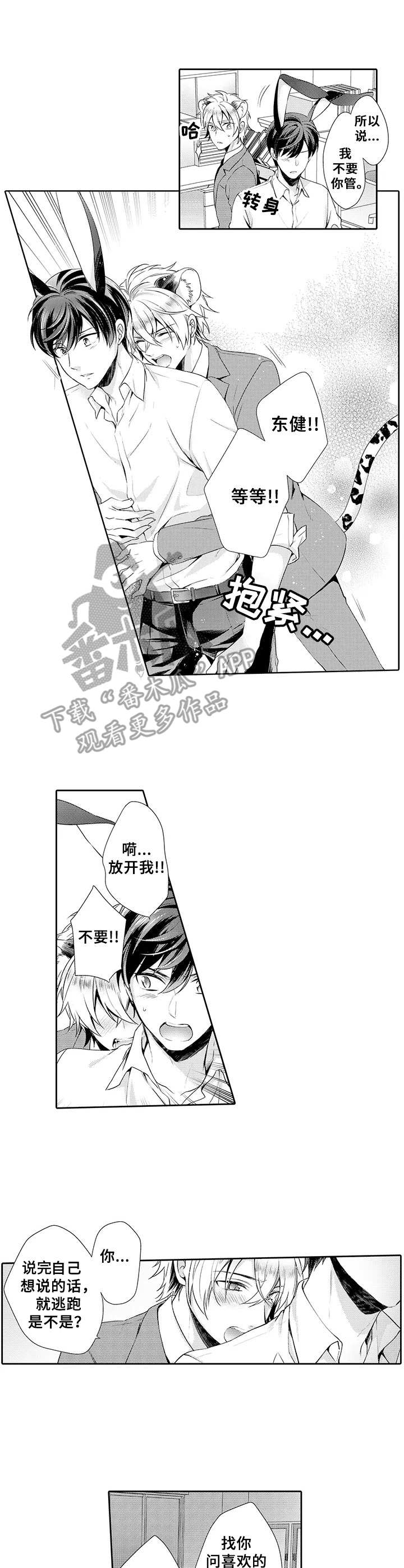 《肉食系守则》第16章表白 第1页