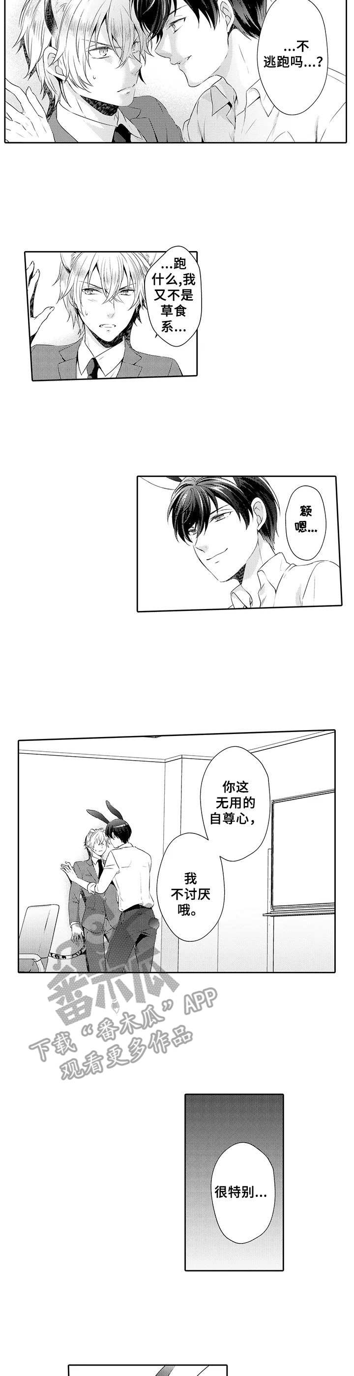 《肉食系守则》第4章脸红 第6页