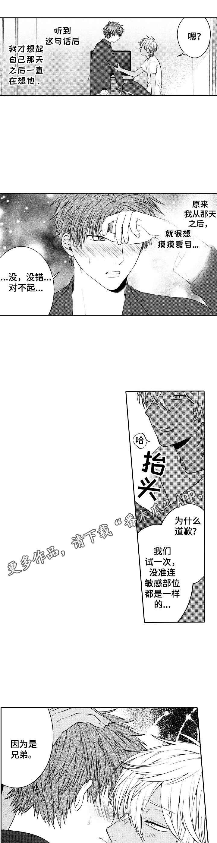 《同源兄弟》第8章脸红 第4页