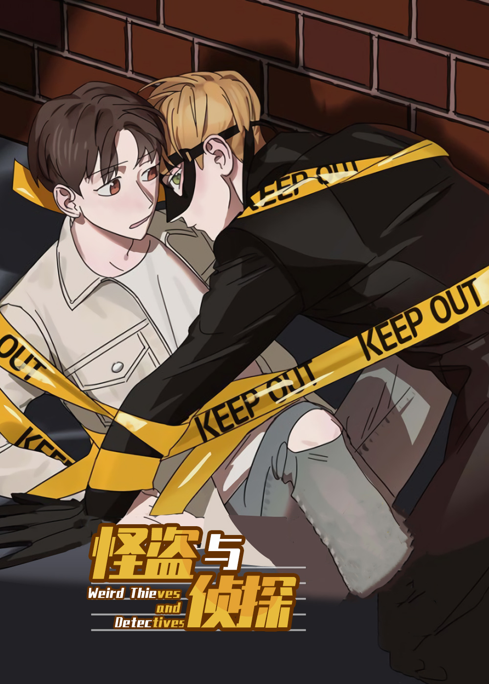 《怪盗与侦探》漫画封面图 - tl漫画