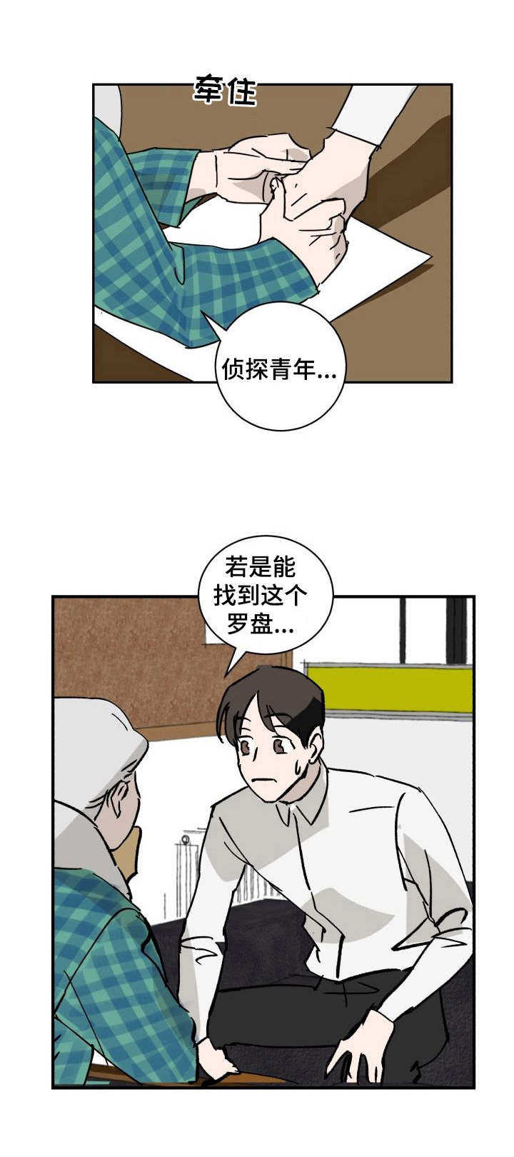 《怪盗与侦探》第2章对视 第1页