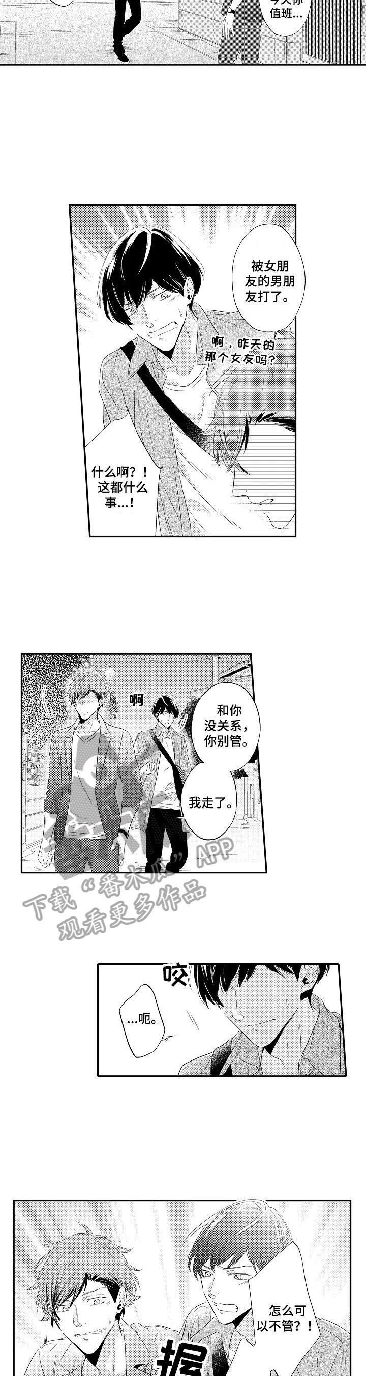 《这是真诚的爱吗》第2章回去擦药 第8页