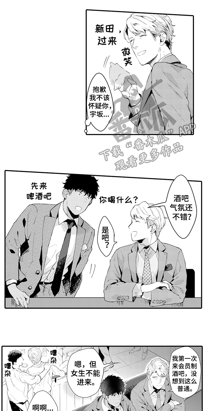 《秘密模特》第19章好奇 第1页