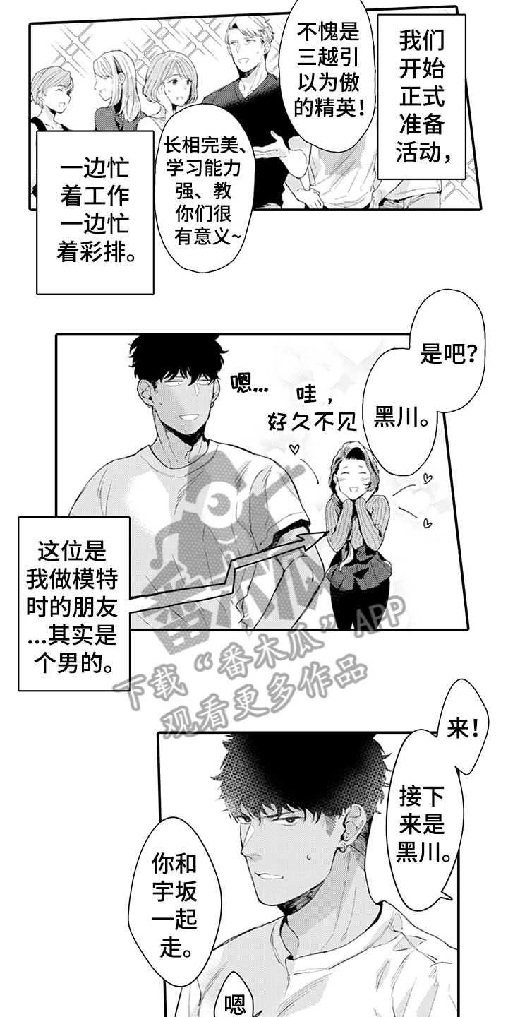 《秘密模特》第10章逃避 第11页