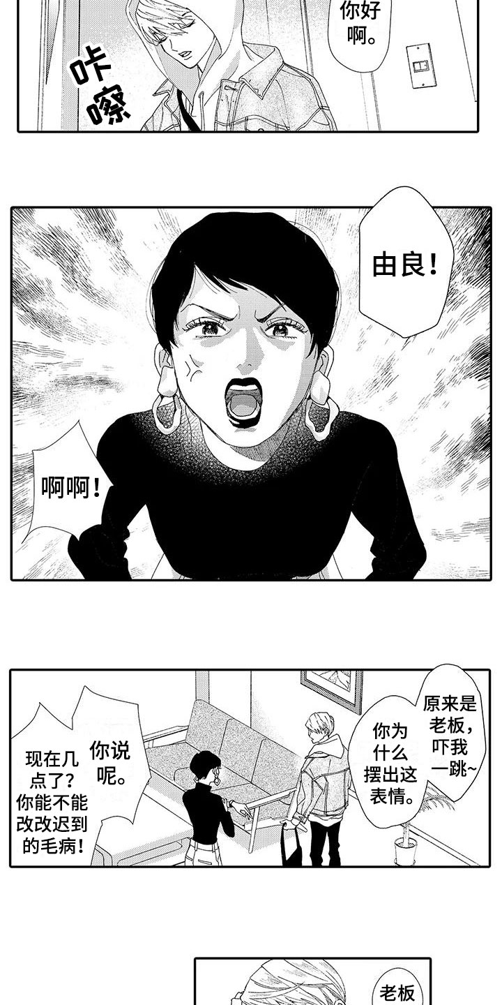 《模特守则》第1章新经纪人 第4页