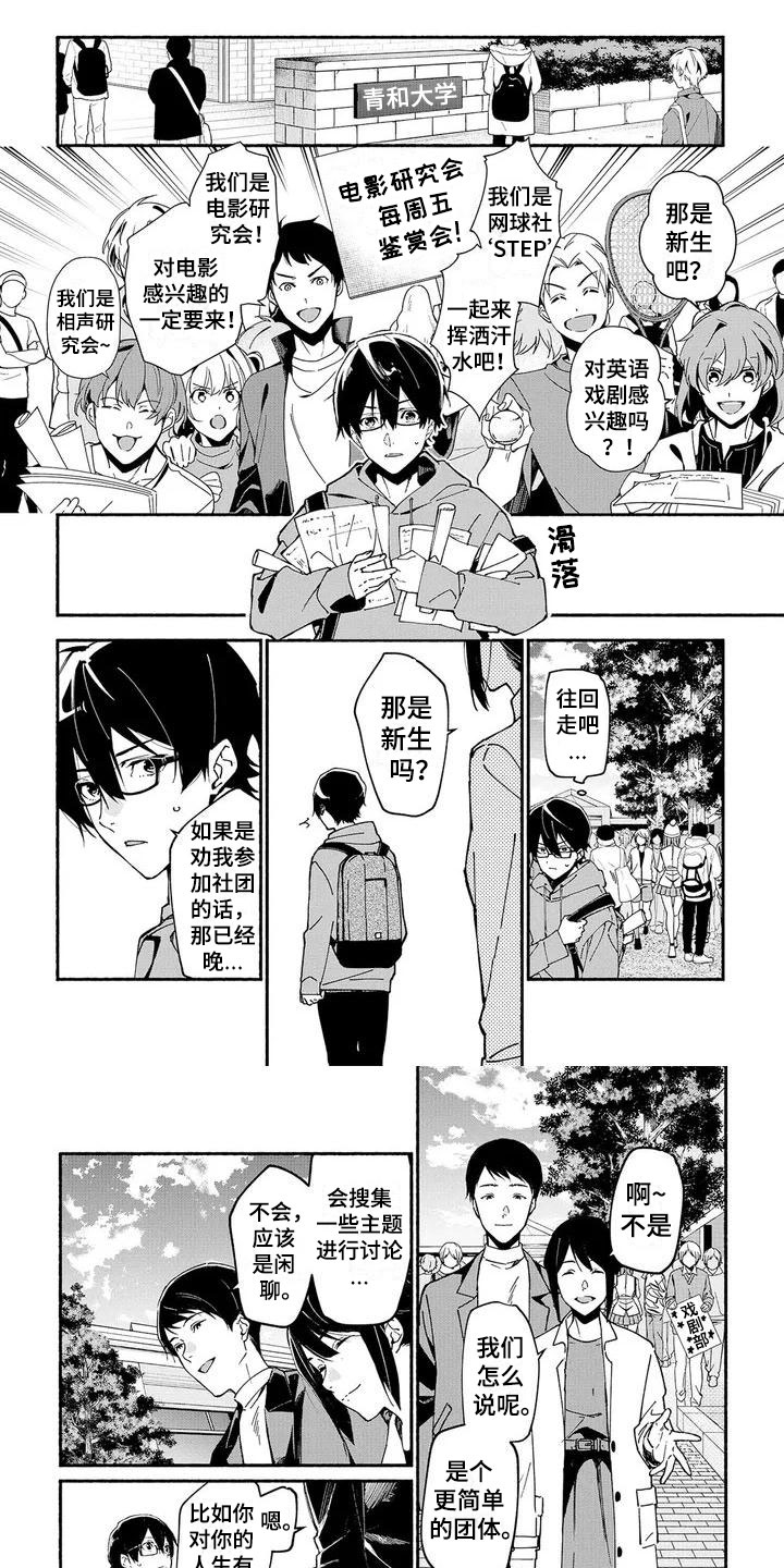 《谎言之音》第2章新生 第1页