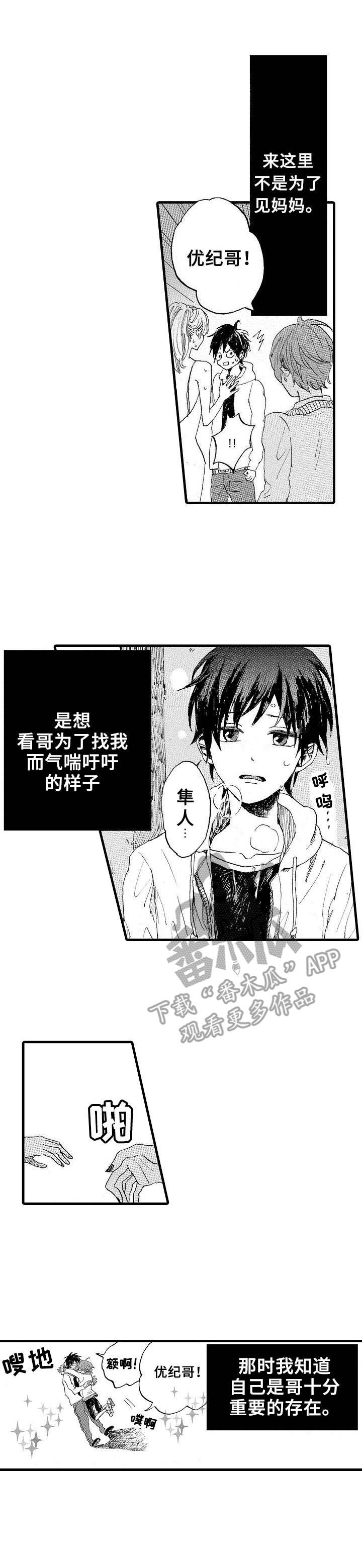 《想亲吻哥哥》第2章同所学校 第1页