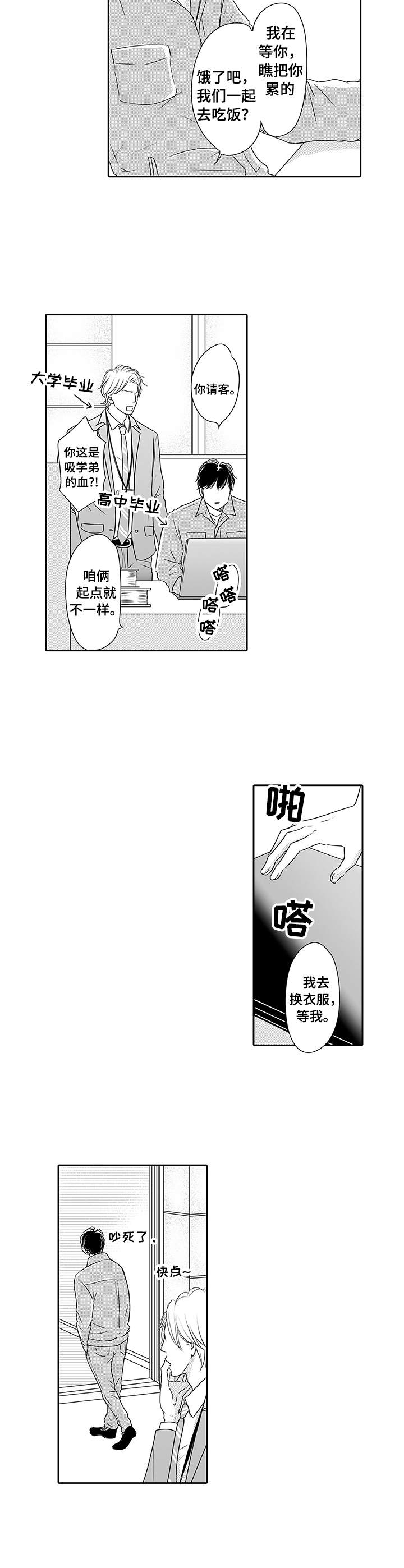 《冷淡的前辈》第1章陷进去 第6页