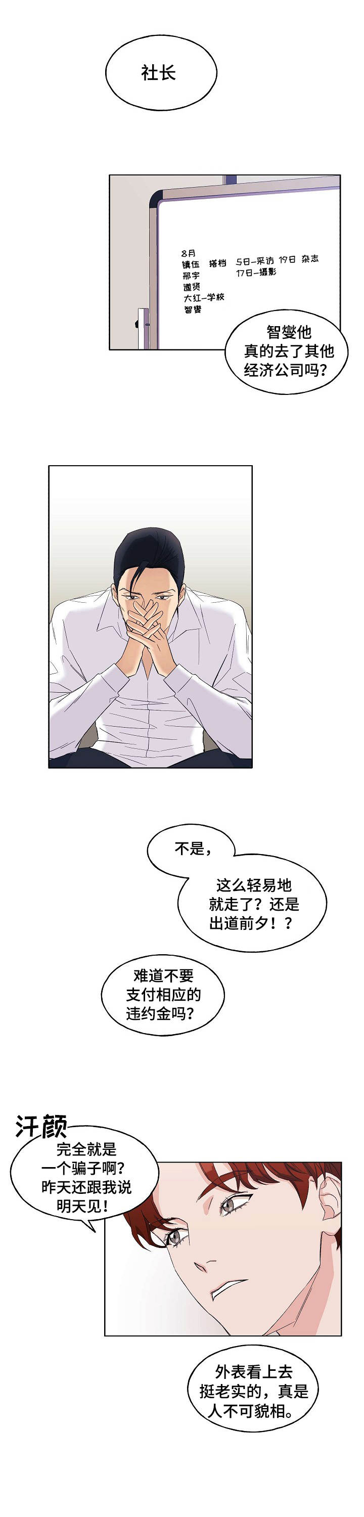《世子偶像》第1章偷偷摸摸 第10页
