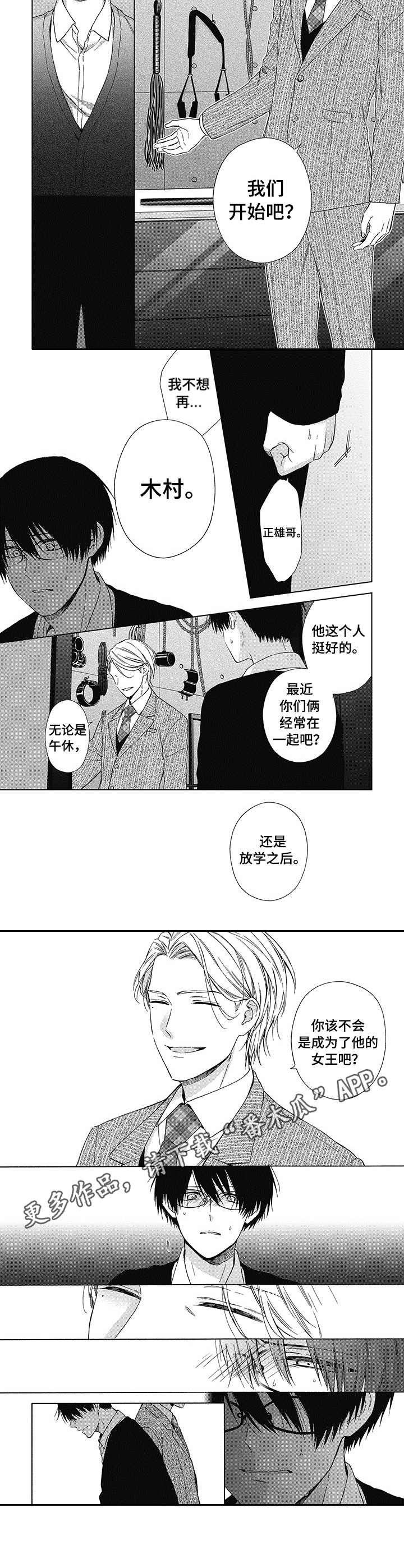 《冷面学长》第10章被逼无奈 第8页