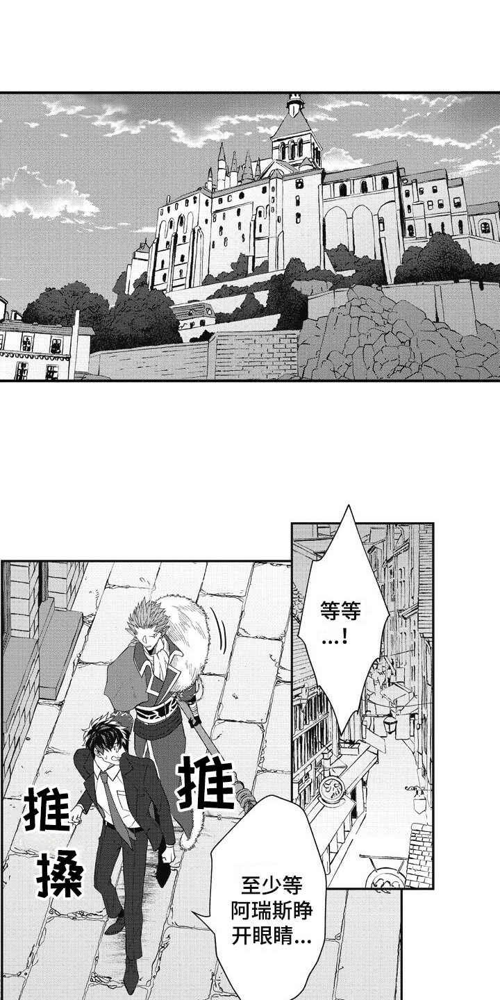 《我和骑士在一起》第15章像梦一般 第1页