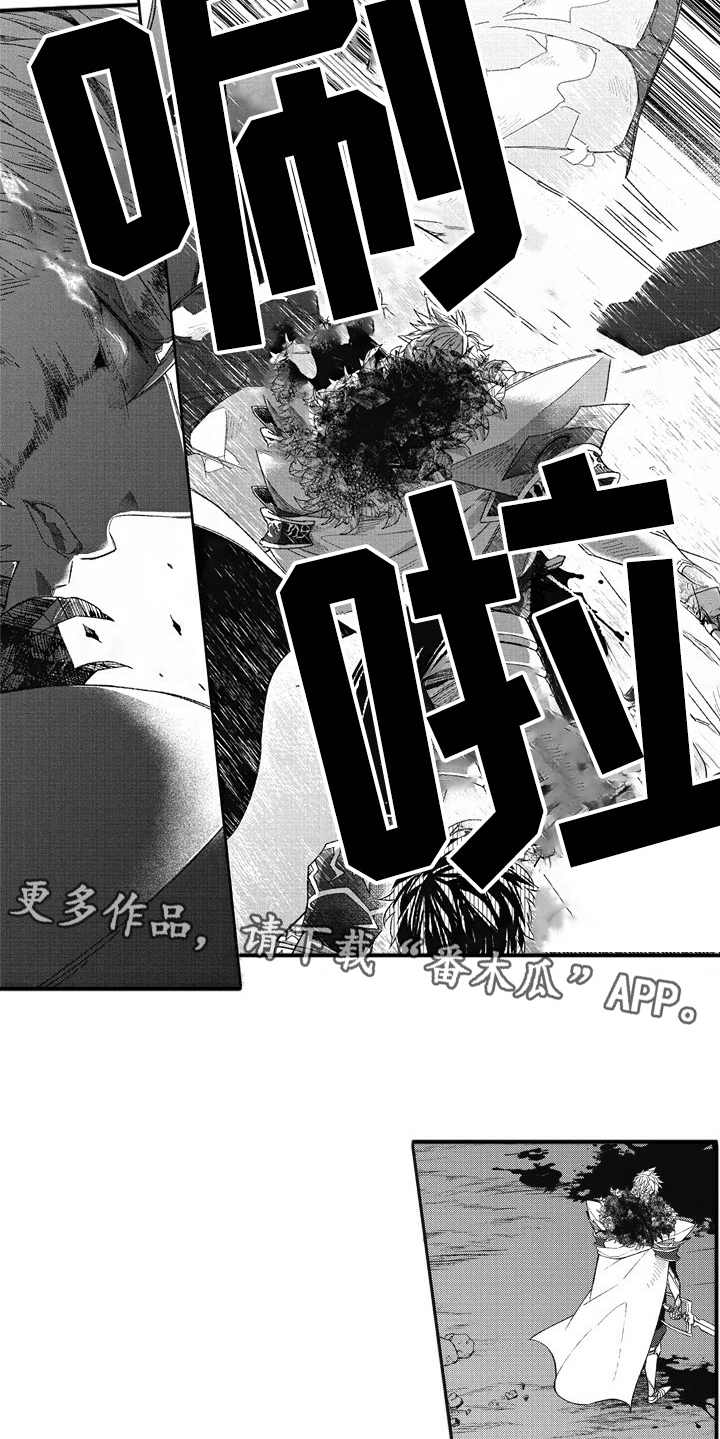 《我和骑士在一起》第14章挡刀 第9页