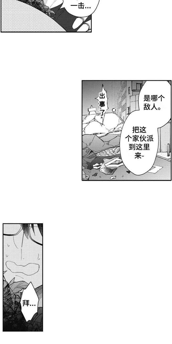 《我和骑士在一起》第3章突然出现 第11页