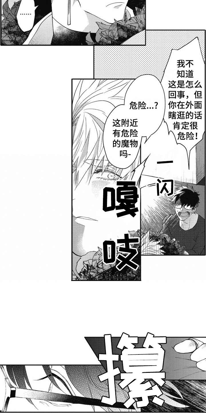 《我和骑士在一起》第3章突然出现 第9页