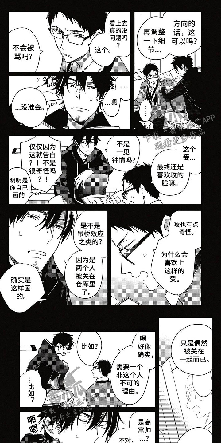 《呀这是漫画陷阱》第17章不明白 第1页