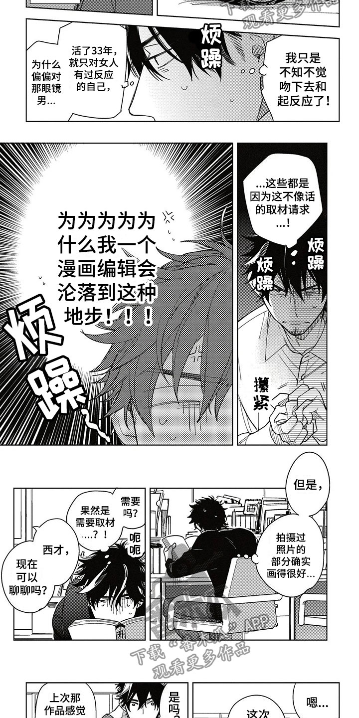 《呀这是漫画陷阱》第6章心动的感觉 第3页