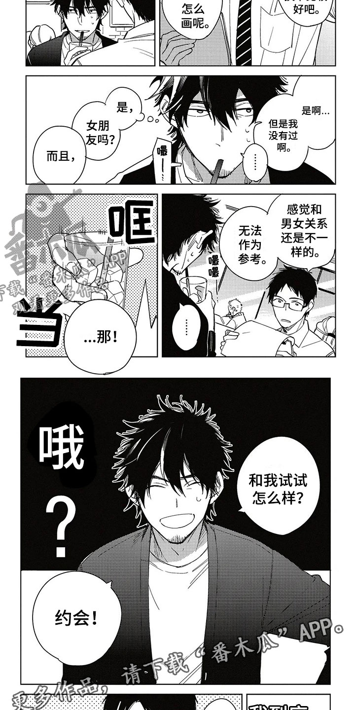 《呀这是漫画陷阱》第6章心动的感觉 第7页