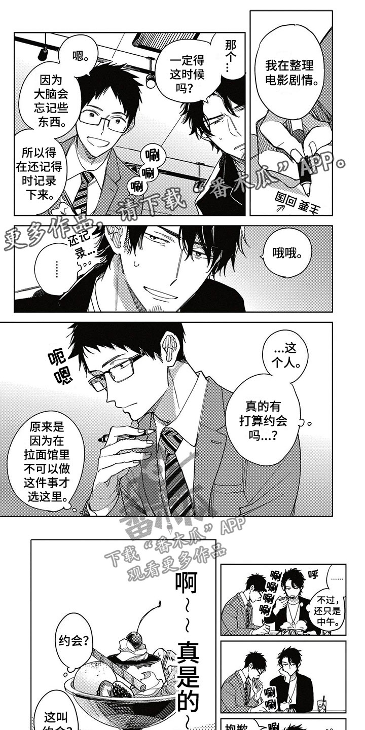 《呀这是漫画陷阱》第8章牵手 第1页