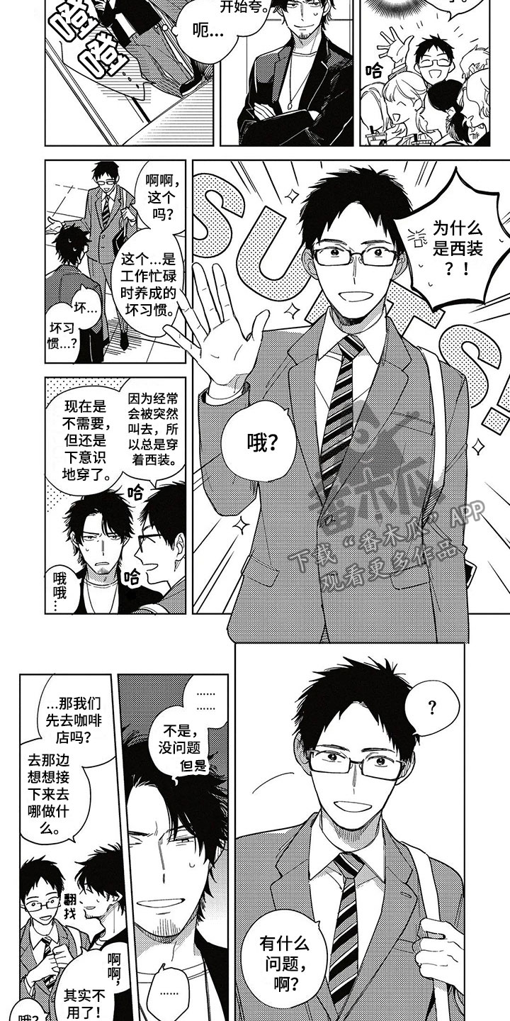 《呀这是漫画陷阱》第7章约会 第4页