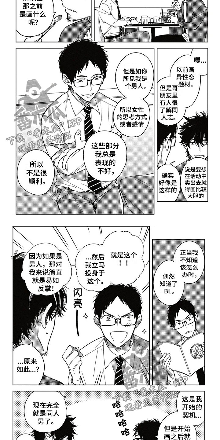 《呀这是漫画陷阱》第4章得寸进尺 第7页