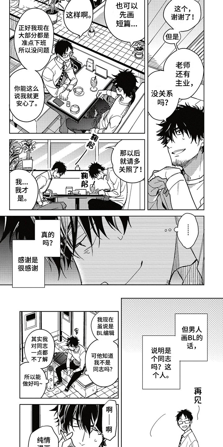 《呀这是漫画陷阱》第1章纯爱花园 第10页