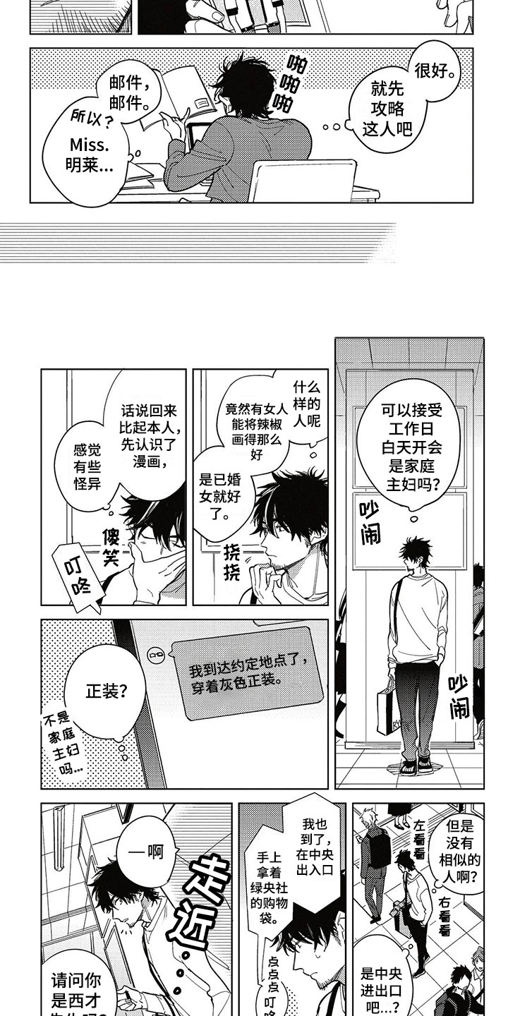 《呀这是漫画陷阱》第1章纯爱花园 第6页
