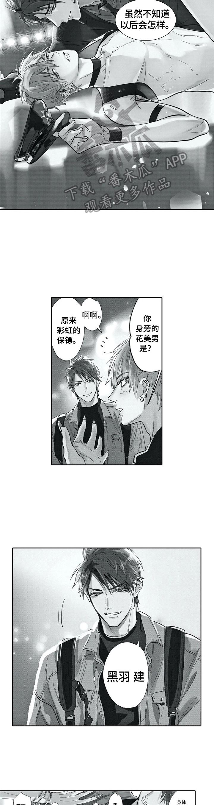 《保镖骑士》第25章中意 第3页