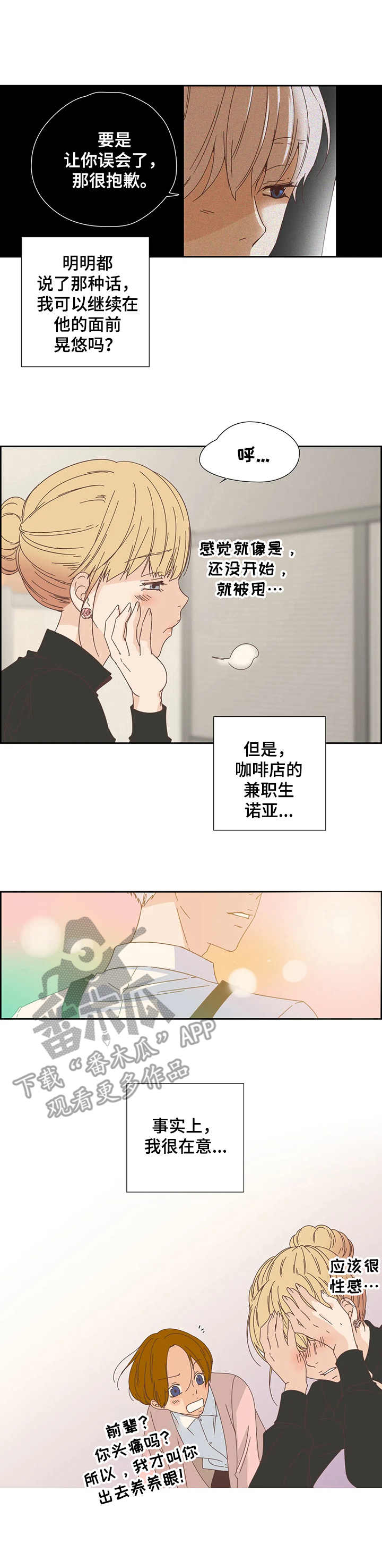 《刻意纠正》第24章咖啡店 第1页