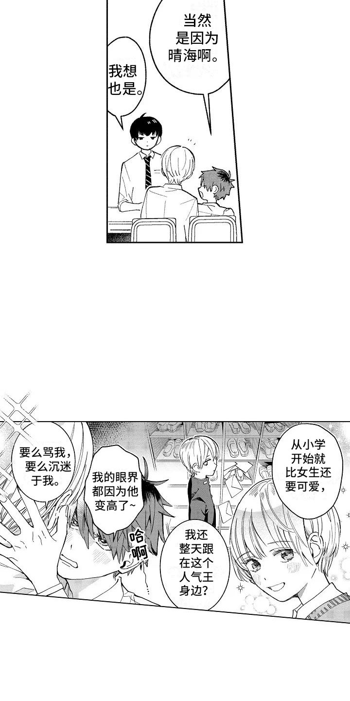 《竹马我无法拒绝》第2章重度颜控 第16页