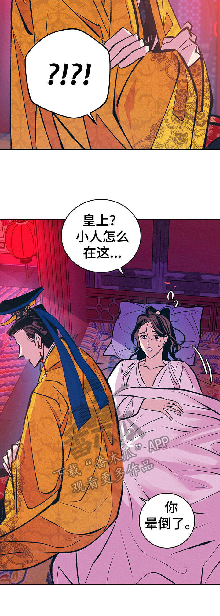 《皇帝秘闻》第15章晕倒 第4页