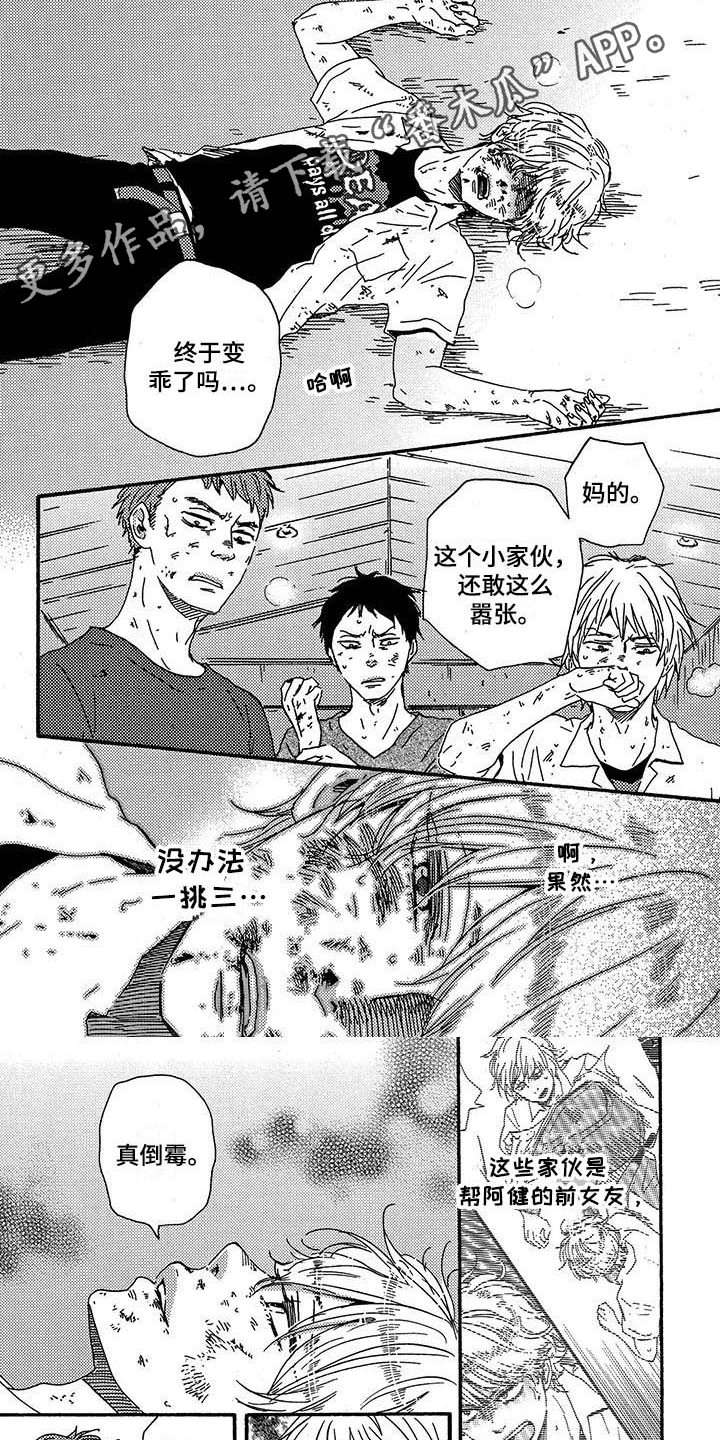 《明日抉择》第27章挨打 第1页