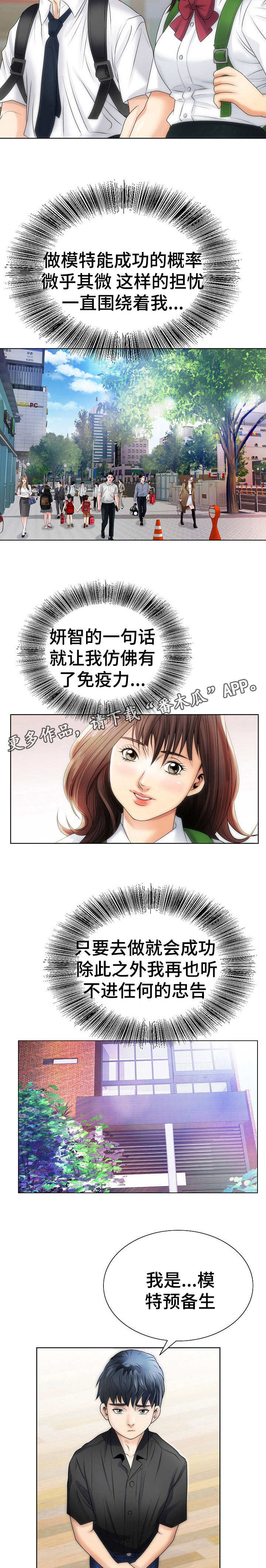 《成名天地》第3章模特预备生 第6页