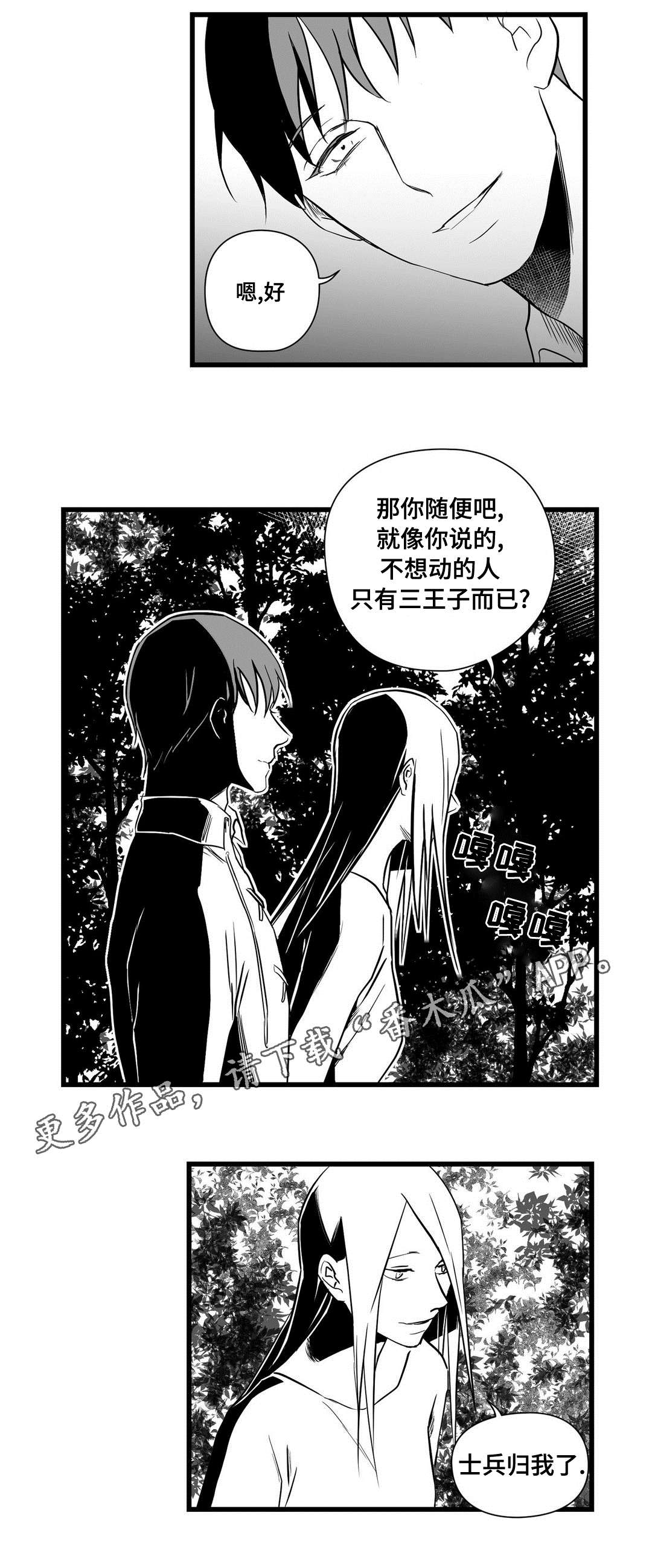《巫师与王子》第26章吓唬 第13页