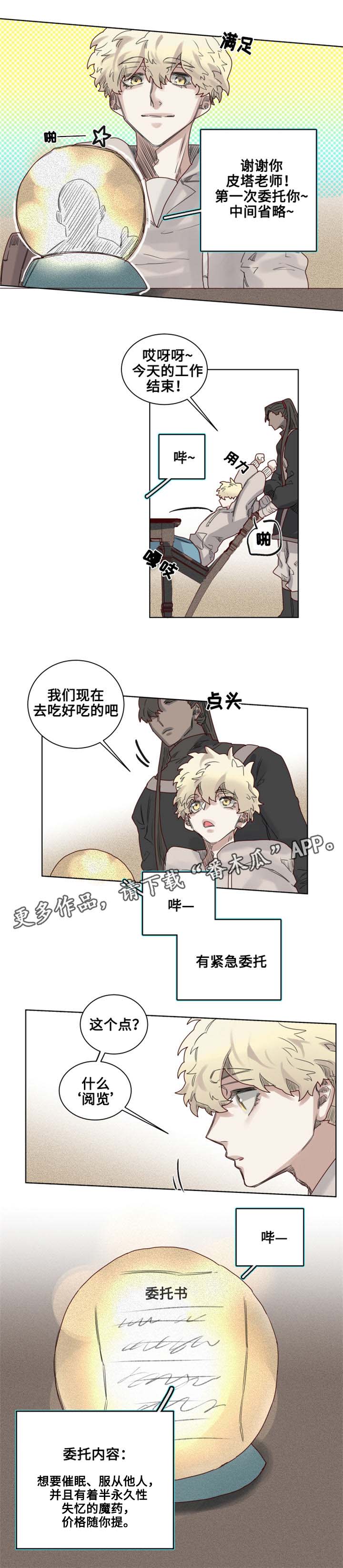 《魔法师皮塔》第11章过分的委托 第4页