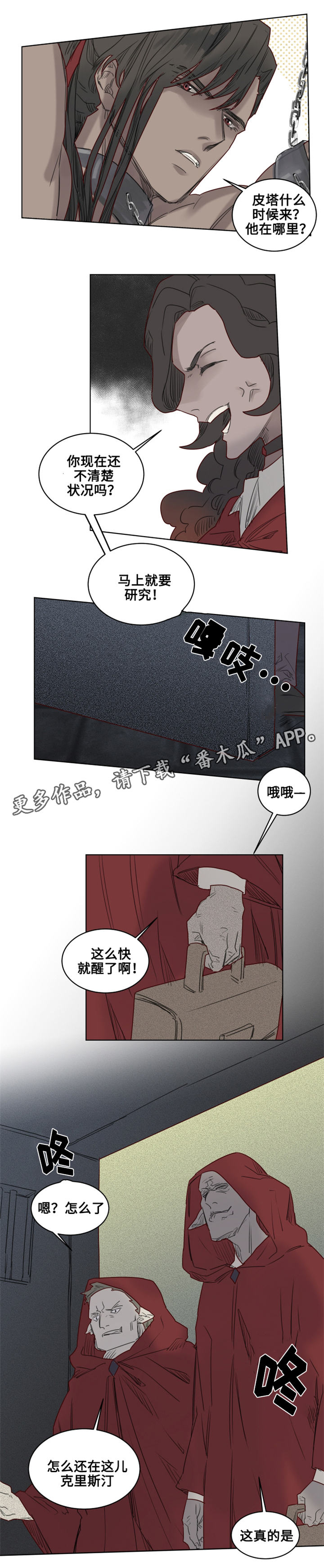 《魔法师皮塔》第27章‘红色塔’组织 第1页