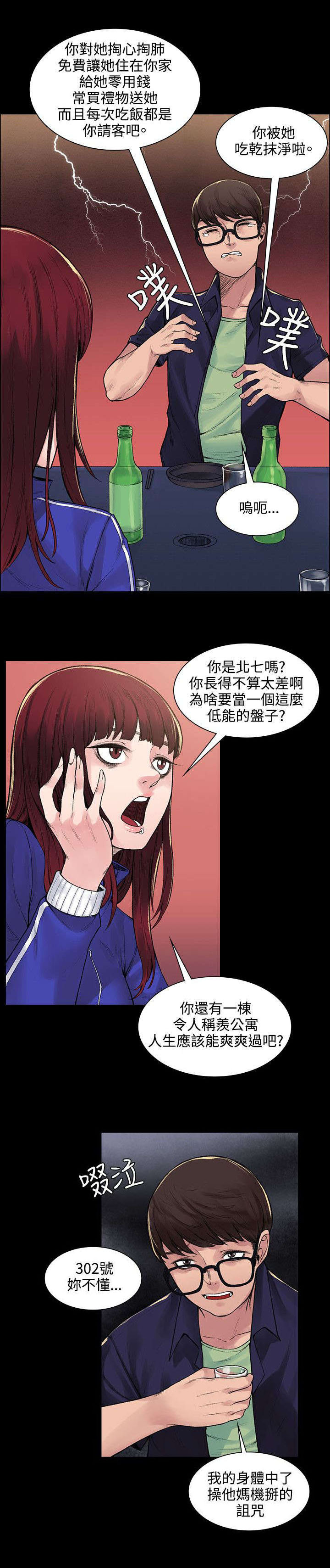 《302号房东》第12章诅咒 第6页