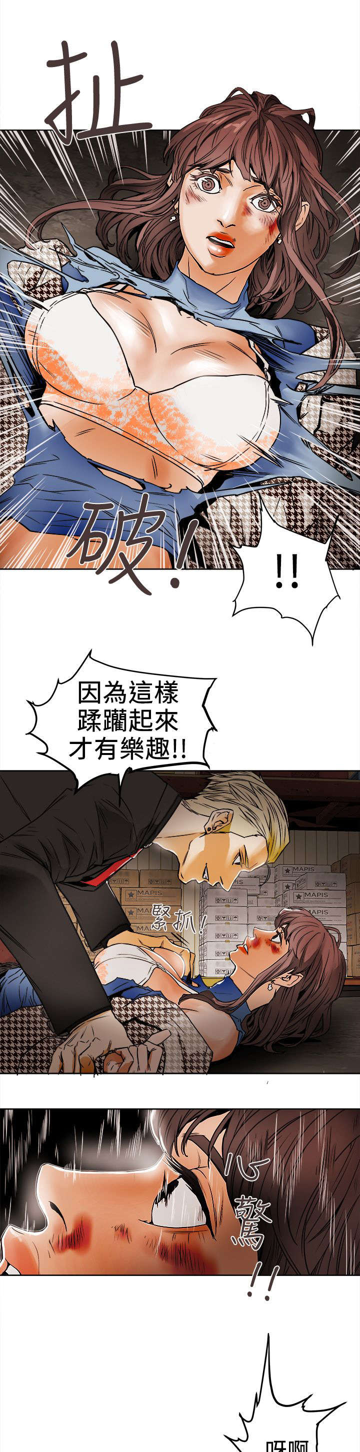《温柔的骗局》第114章重拳出击 第7页