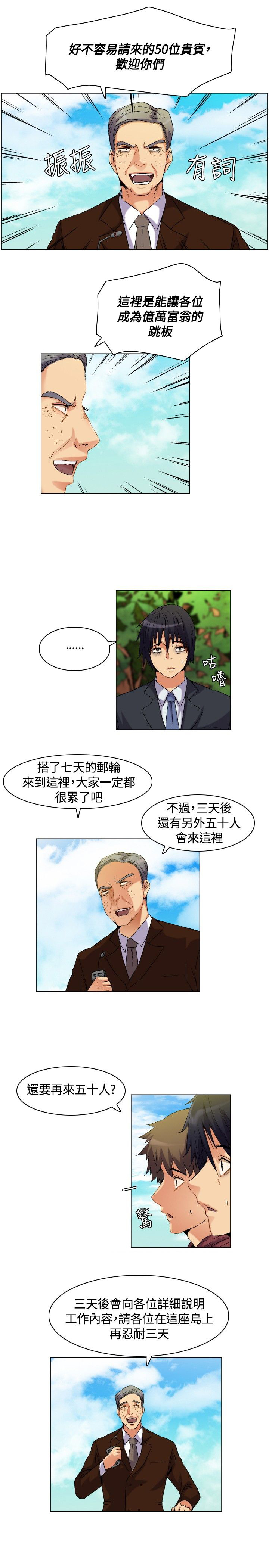 《百亿荒岛行》第5章下船，上岛 第13页