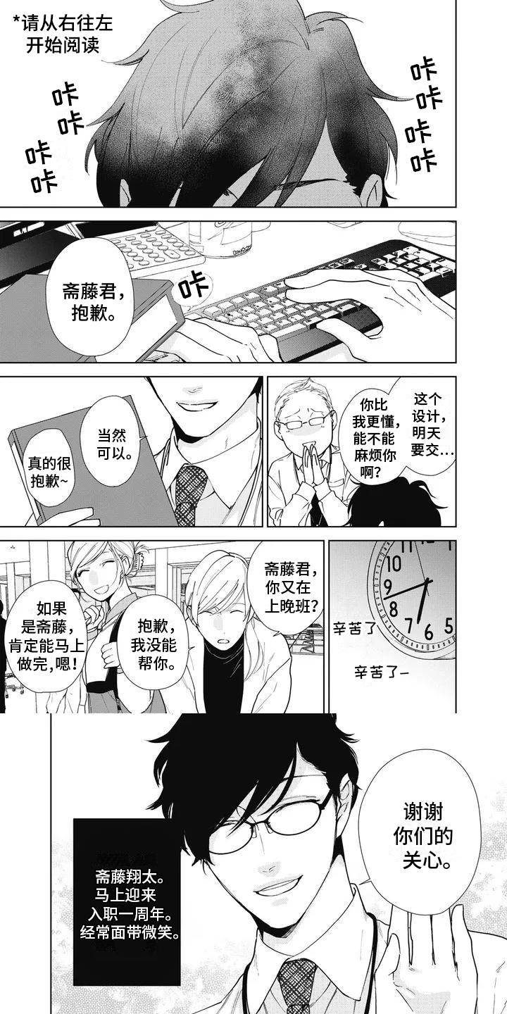 《斋藤与水野》第1章室友 第1页