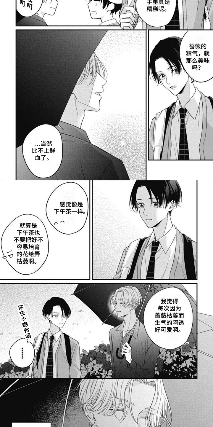 《我的吸血鬼》第1章他是吸血鬼 第2页