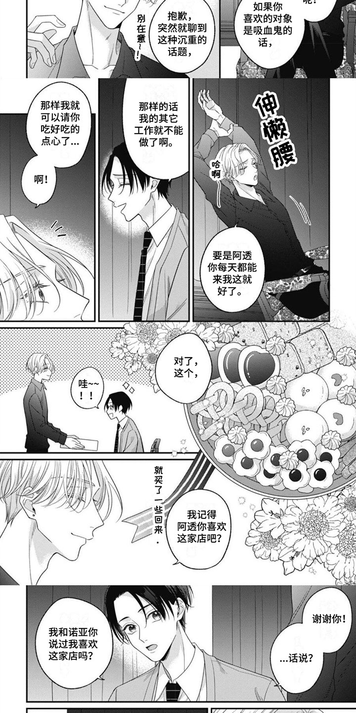 《我的吸血鬼》第1章他是吸血鬼 第8页