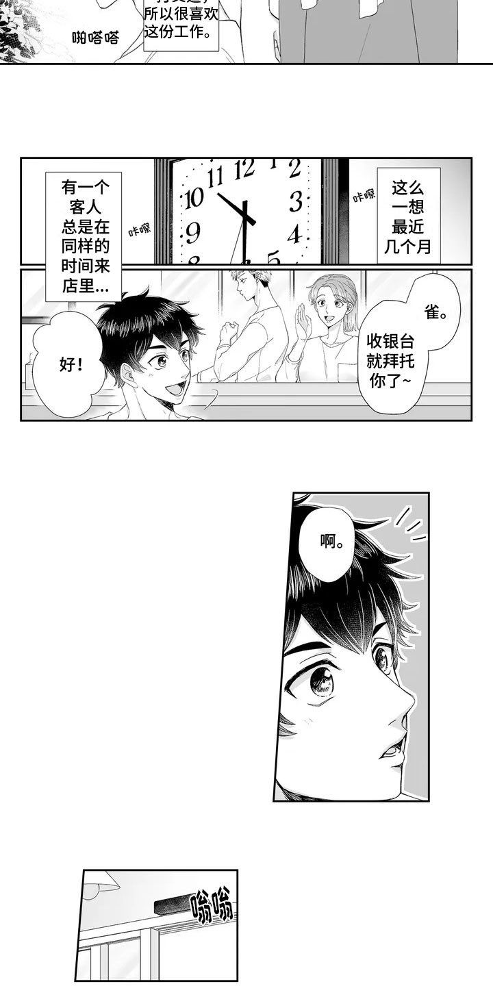 《被高规格帅哥撩到》第1章常客 第2页