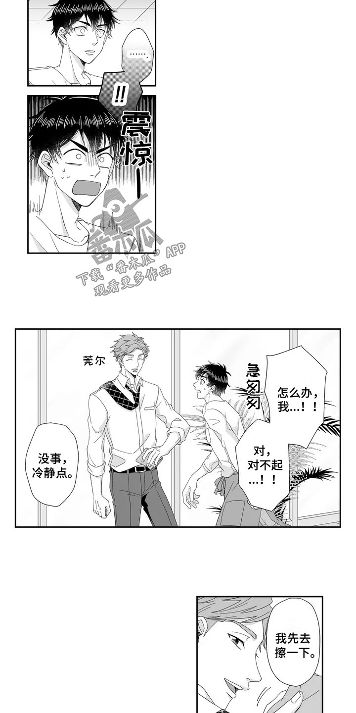 《被高规格帅哥撩到》第6章打翻咖啡 第7页