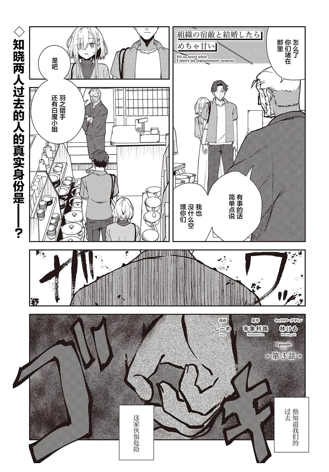 《和组织宿敌的婚后生活超甜》第3话 第1页