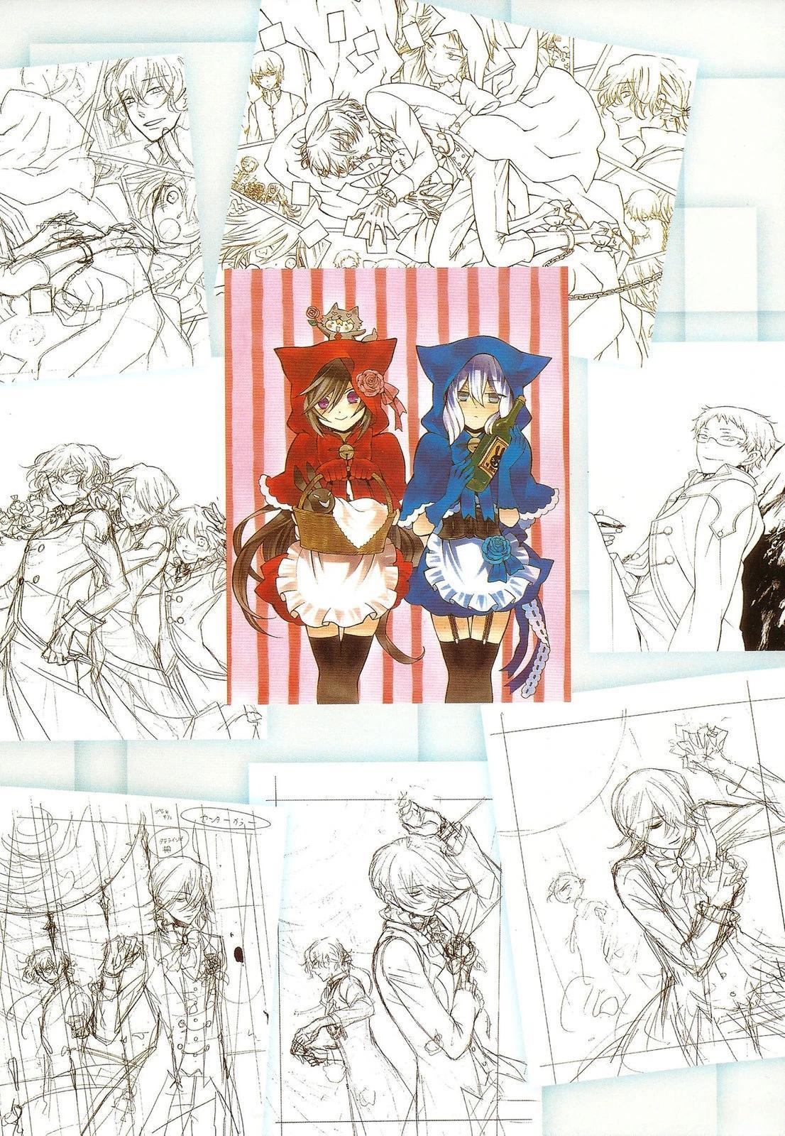 《望月淳画集》2nd画集PandoraHeartsThereis 第38页
