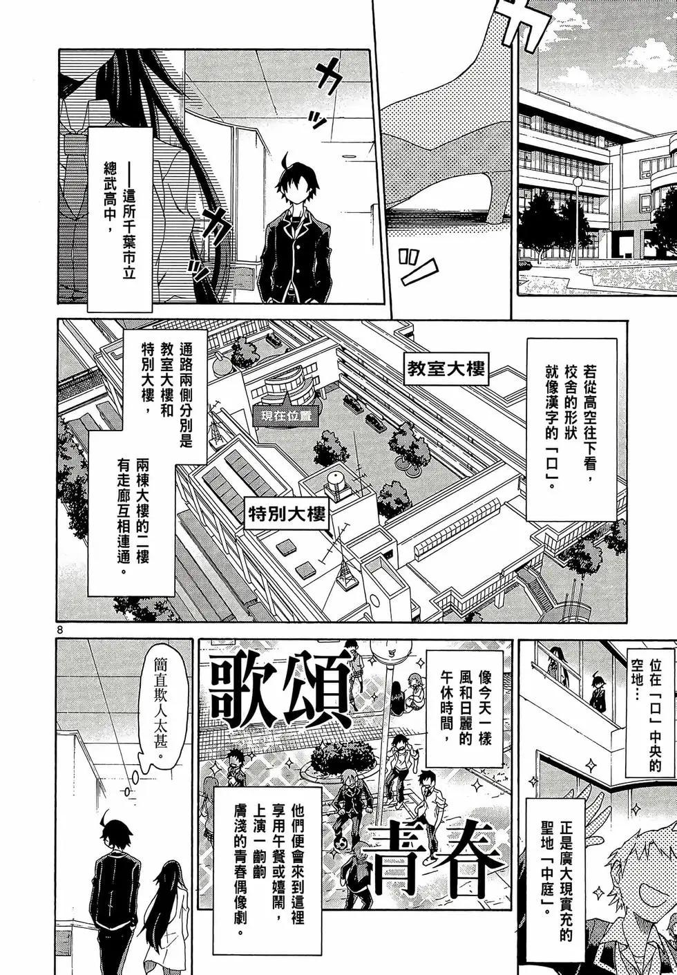 《果然我的青春恋爱喜剧搞错了。@comic》第01卷 第12页