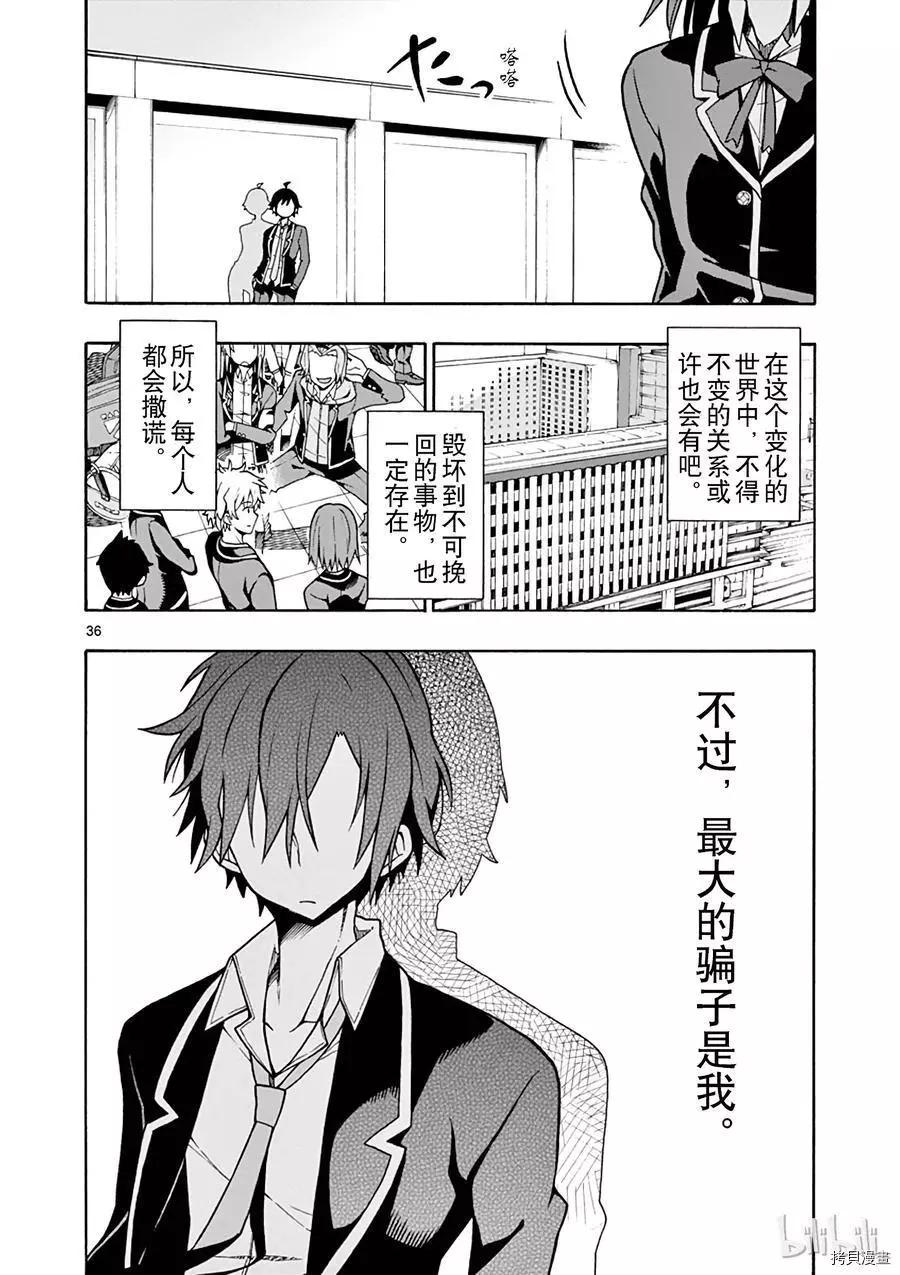 《果然我的青春恋爱喜剧搞错了。@comic》第53话 第36页