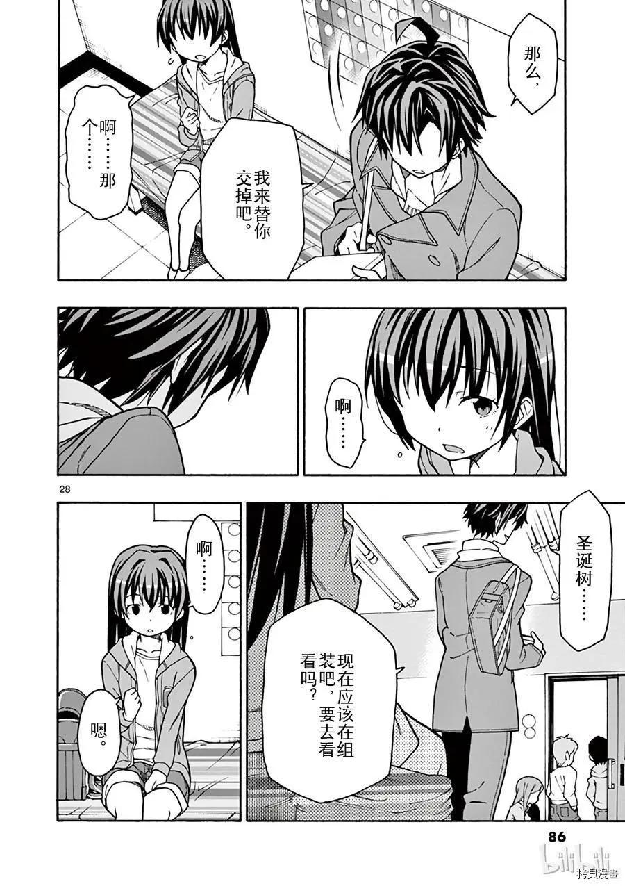 《果然我的青春恋爱喜剧搞错了。@comic》第61话 第28页
