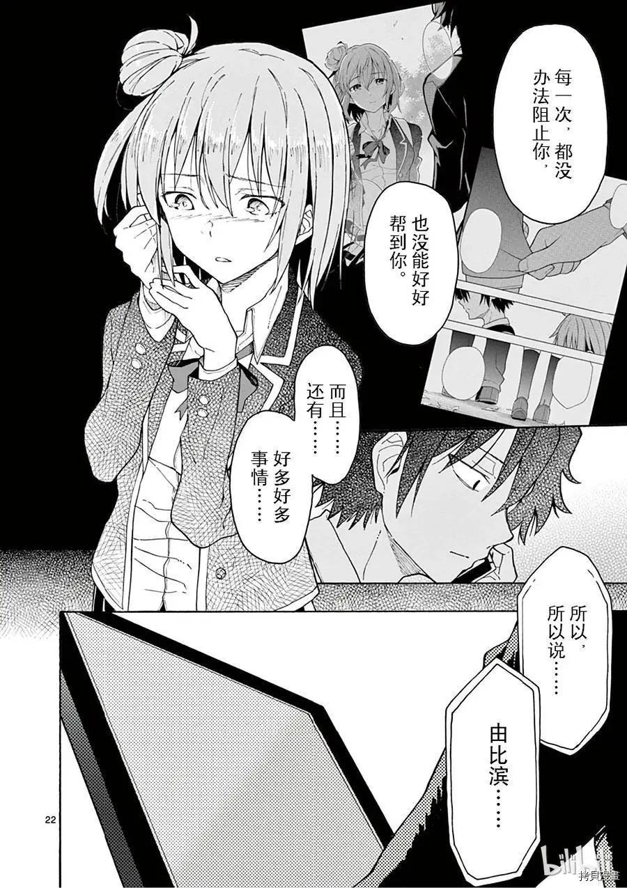 《果然我的青春恋爱喜剧搞错了。@comic》第72话 第22页